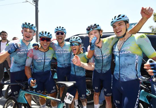 XDS Astana Team zu Gast in Osttirol