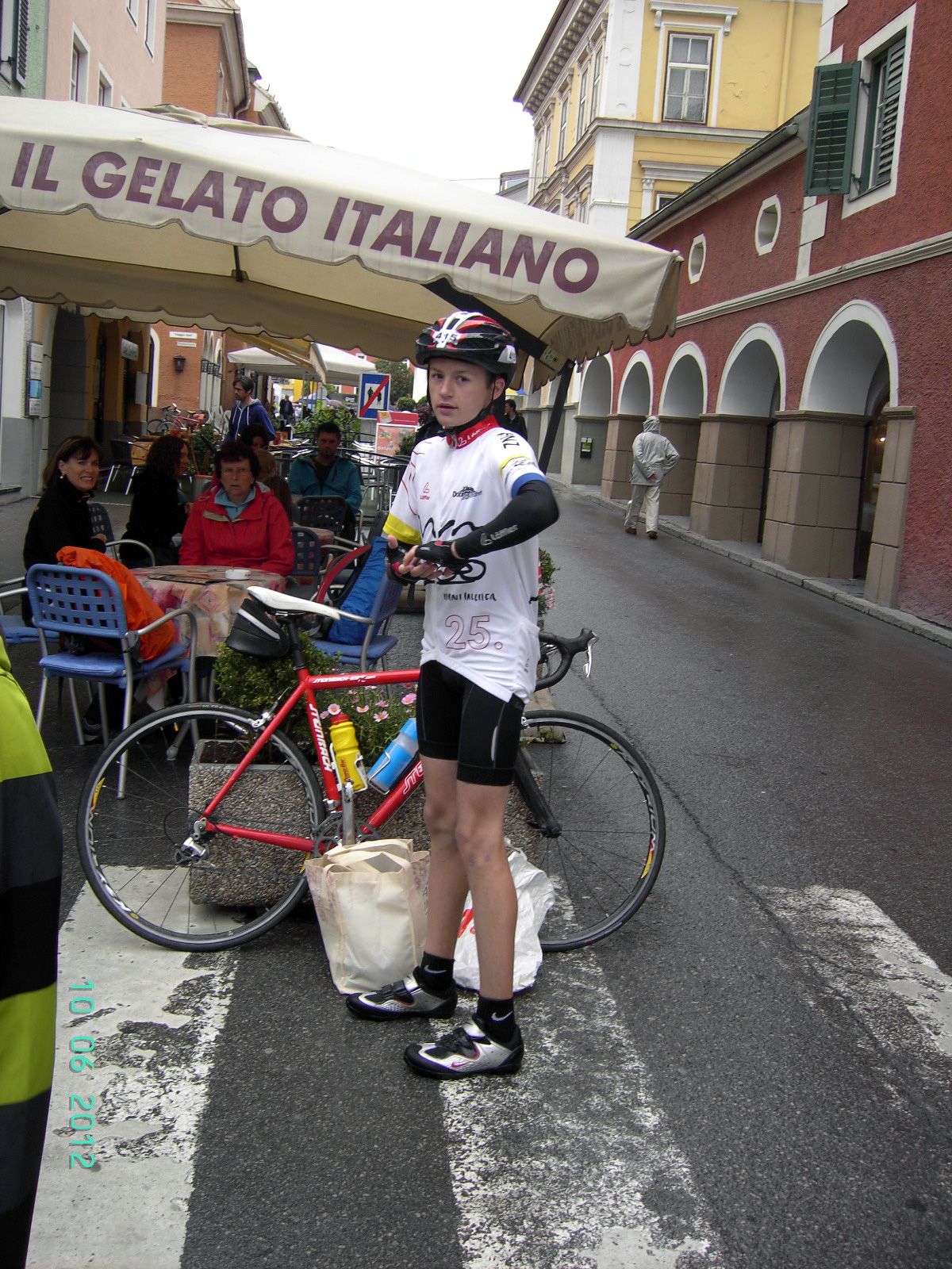 Felix Gall startete seine Radsportkarriere bei der Dolomitenradrundfahrt im Jahr 2012